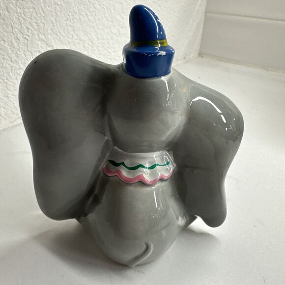 Vintage Walt Disney Porcelain Dumbo Figurine Gift Baby Room Decor - Picture 6 of 14